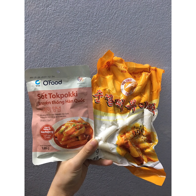 Complete rice cake Combo 500g cake with ofood pre-mixed sauce | Shopee ...