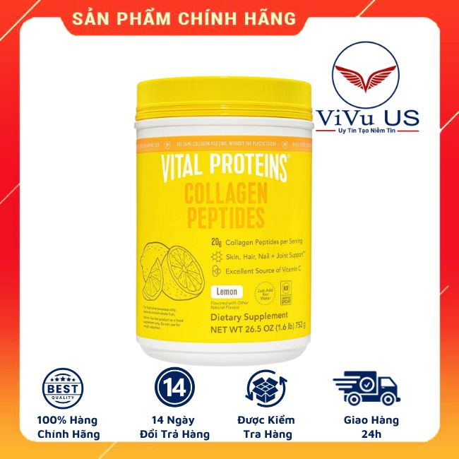 Vital Proteins Lemon Collagen Peptide Collagen Peptide Set 752gam