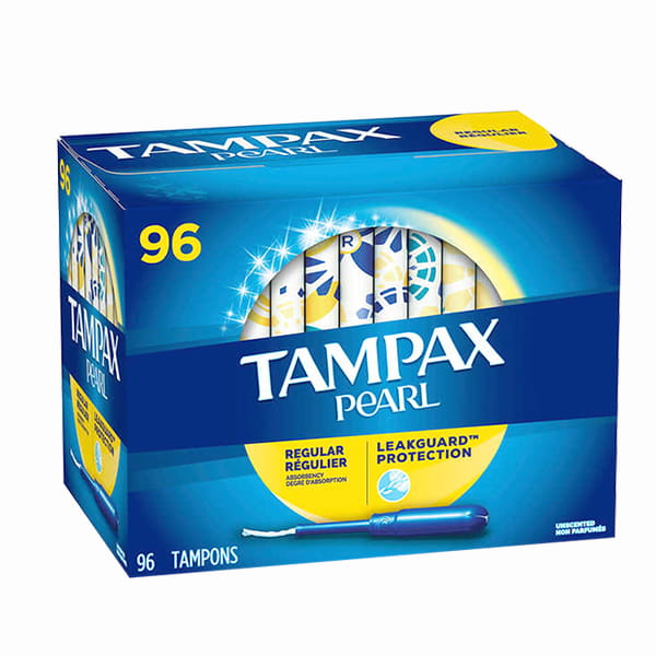 Tampon Tampax Pearl Tube Tampons (Full size) Shopee Malaysia