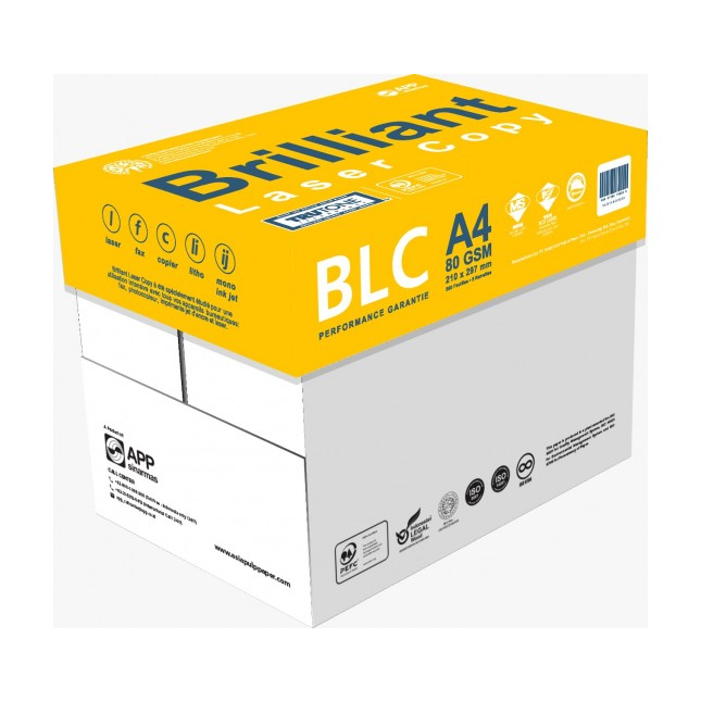 A4 (BLC) Brilliant Laser Copy Paper 80 GSM (500 Sheets) Shopee Malaysia