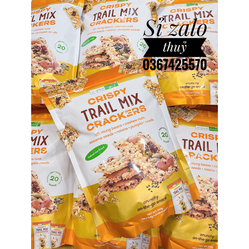 Crispy Trail Mix Crackers Nutritious Cereal 232g Shopee Malaysia