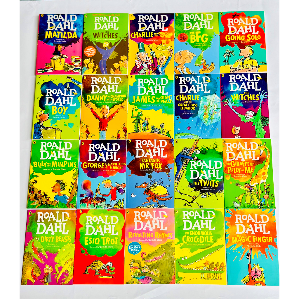 Series - Roald Dahl Short Stories Collection (20 English Volumes 