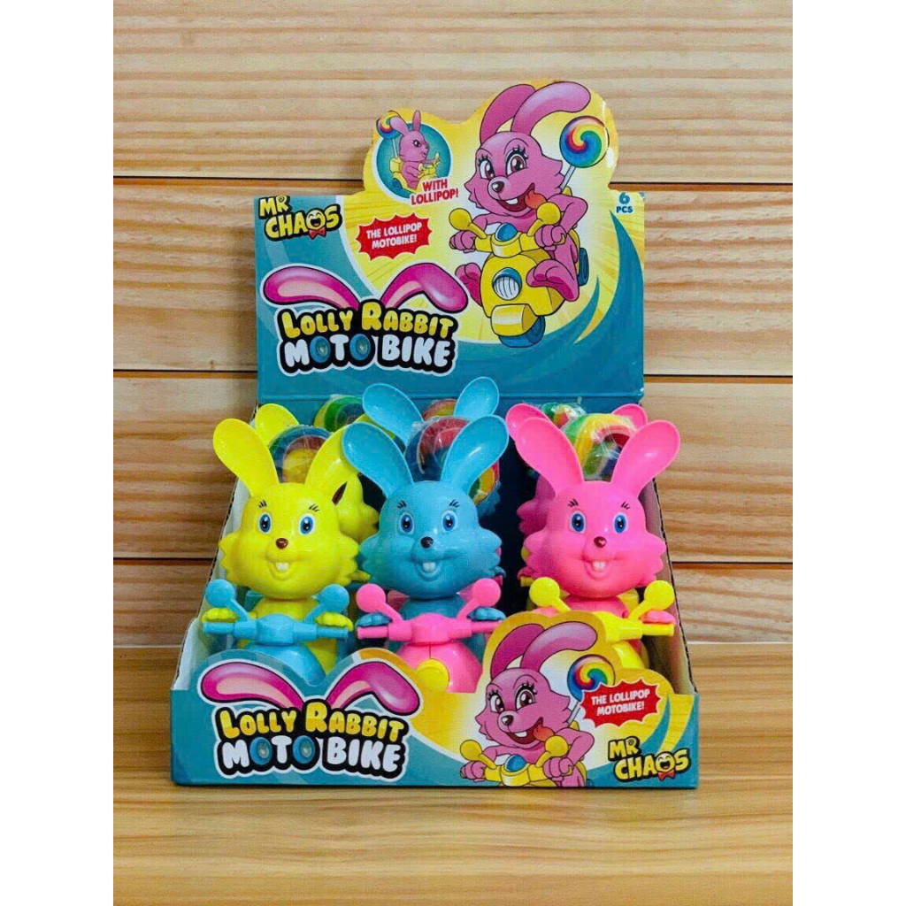 Mr Chaos Dutch Rabbit Cart toy candy 12g new date | Shopee Malaysia