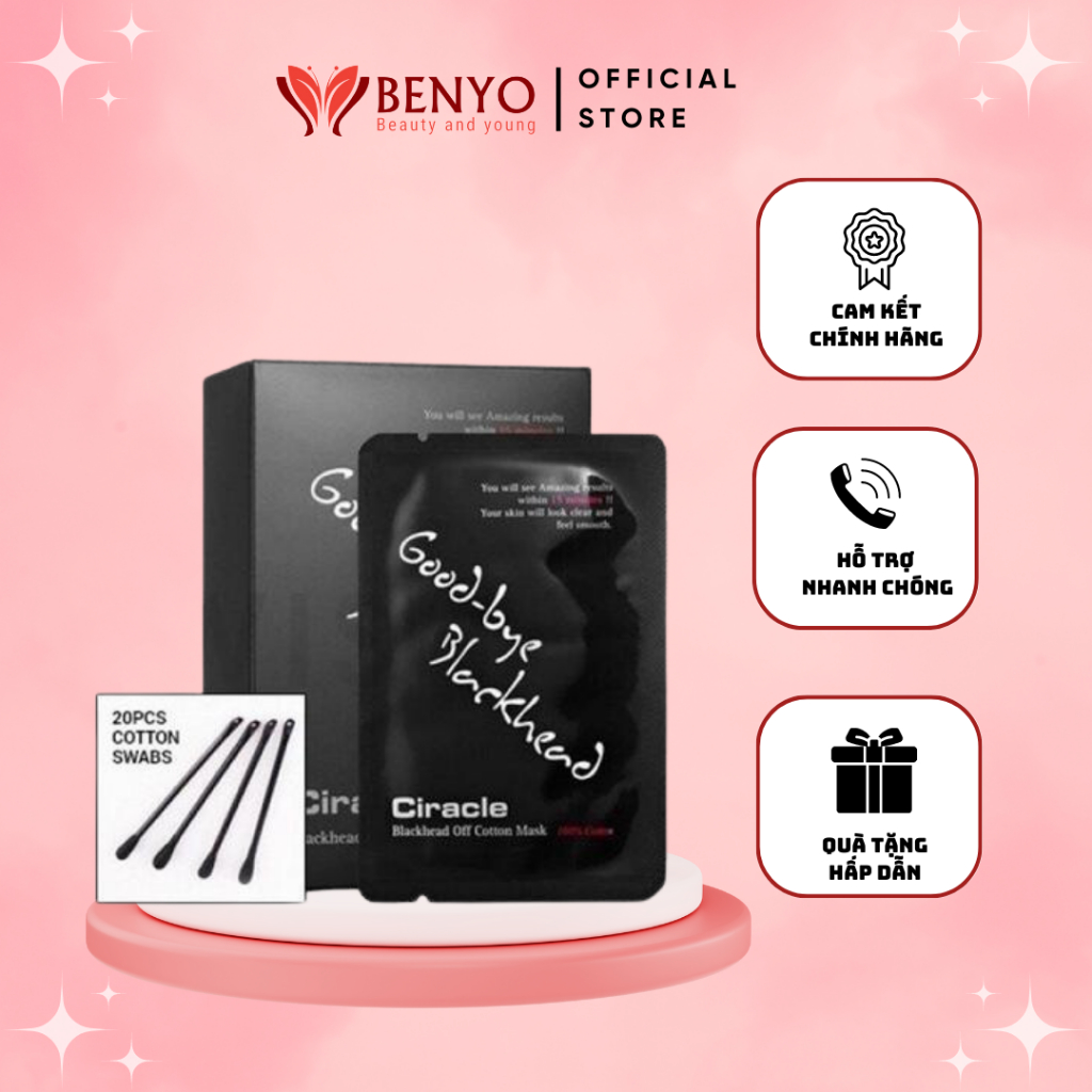 Original box of 20 packs of goodbye Ciracle blackhead removal mask ...