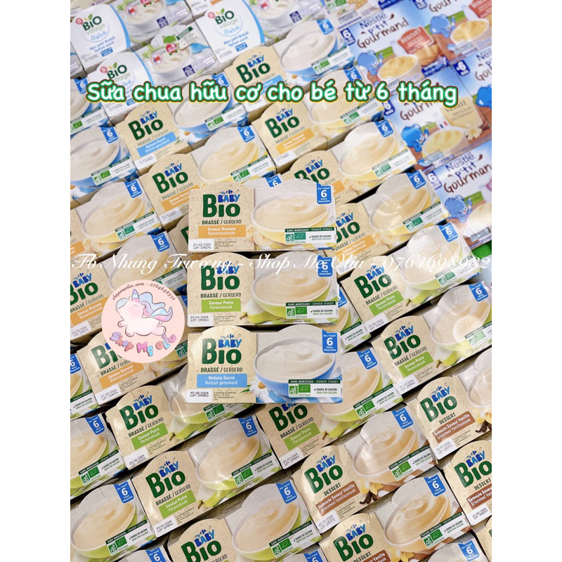 [Air Goods] BabyBio Carrefour French Organic Weaning Yogurt Is Rich In ...
