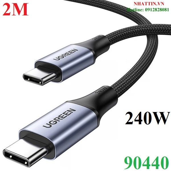 Ugreen 90440 high-end USB Type-C to Type-C charging and data cable 2M ...