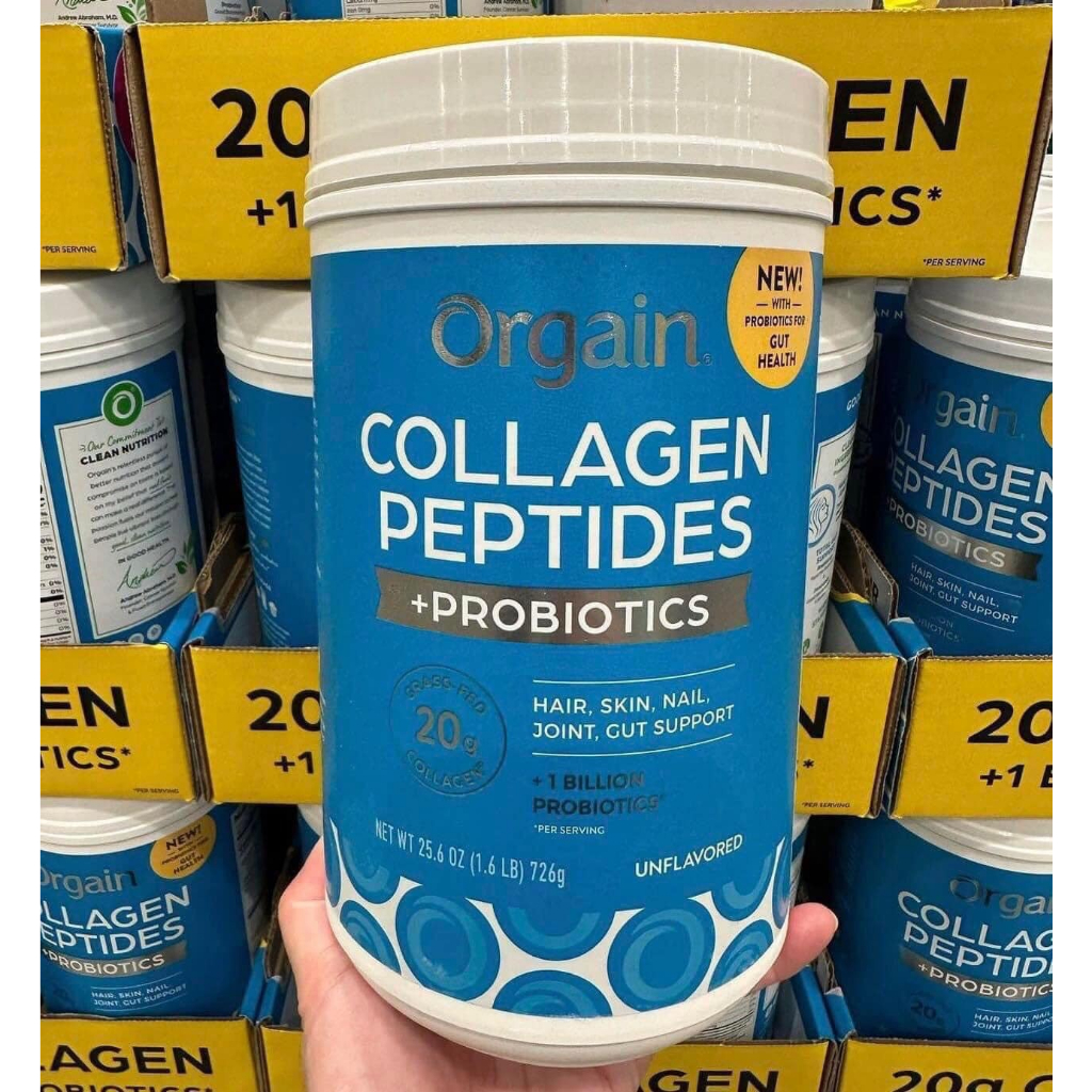 Collagen Peptides + Probiotics Supplement Powder 4 / 2025 Orgain