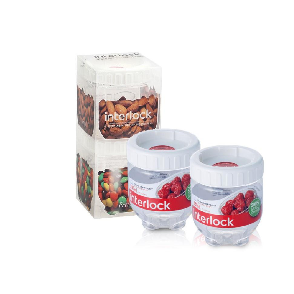 Set Of 3 Lock&Lock Interlock INL201 INL202 INL203 Food Storage Box ...