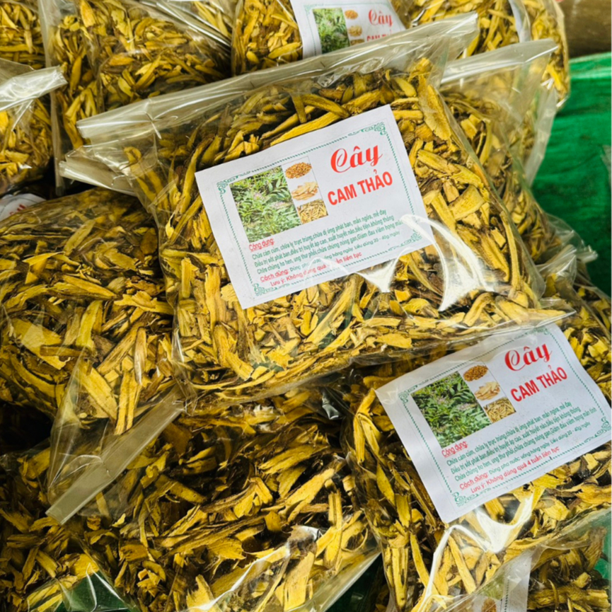 Taybacxanh Sliced Dried Licorice Pack Of 1kg Type 1 To Help Reduce