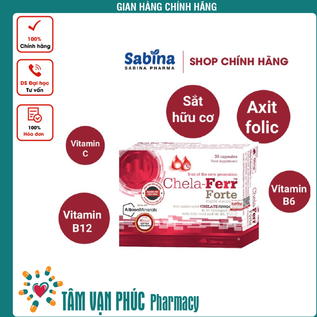 Chela-ferr Forte Iron (Olimp Labs) – Iron tablets for pregnant women to ...