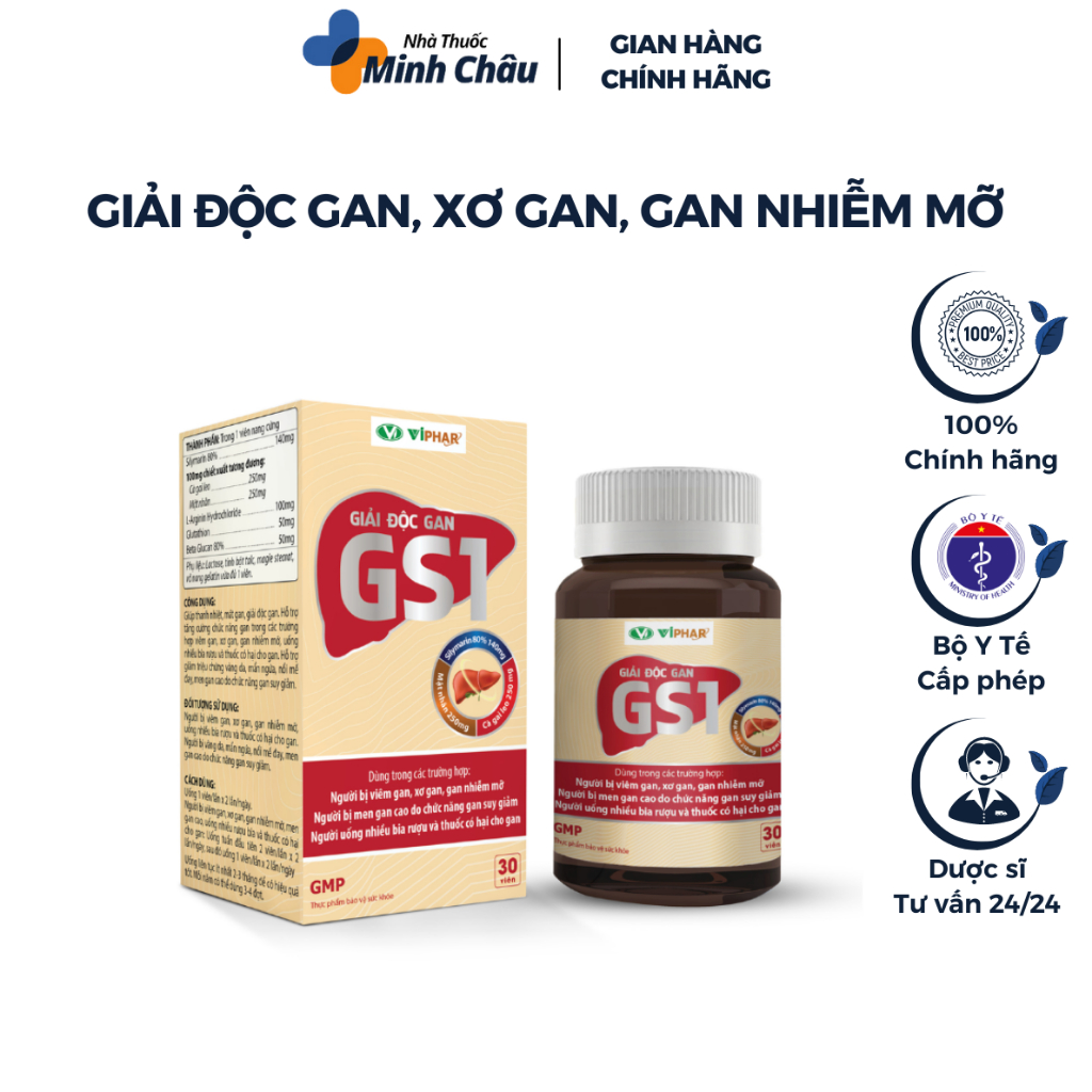 Liver Detoxification GS1 Supports Liver Regeneration And Protection, Alcohol Relief Oral