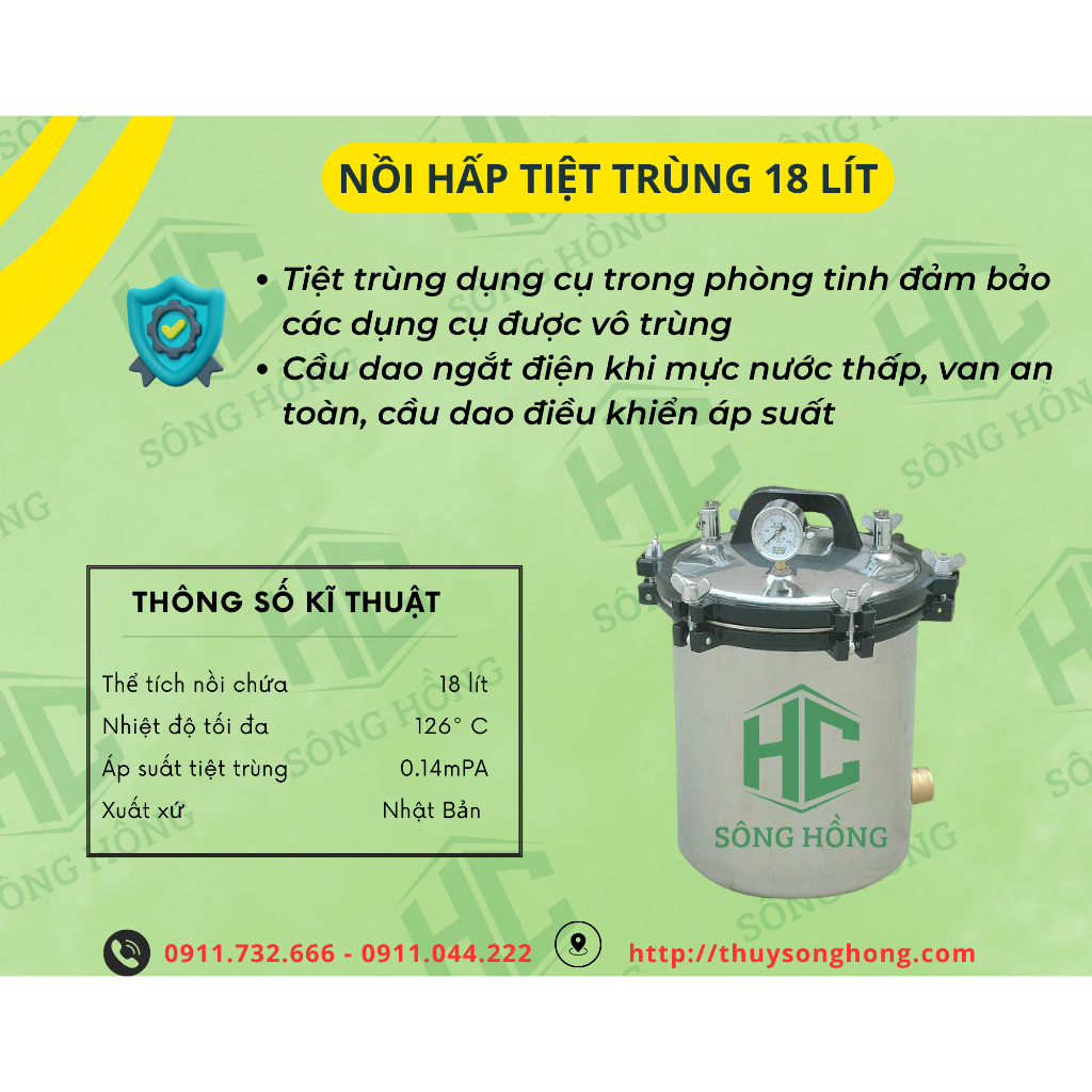 Tools Autoclave 18 Liter Shopee Malaysia