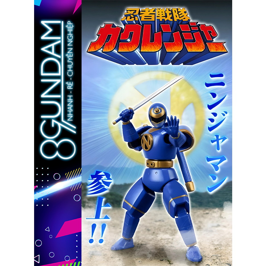 Assembly Model SHODO Ninja Sentai Kakuranger NINJAMAN | Shopee Malaysia