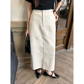 Linen hotsell skirt korean