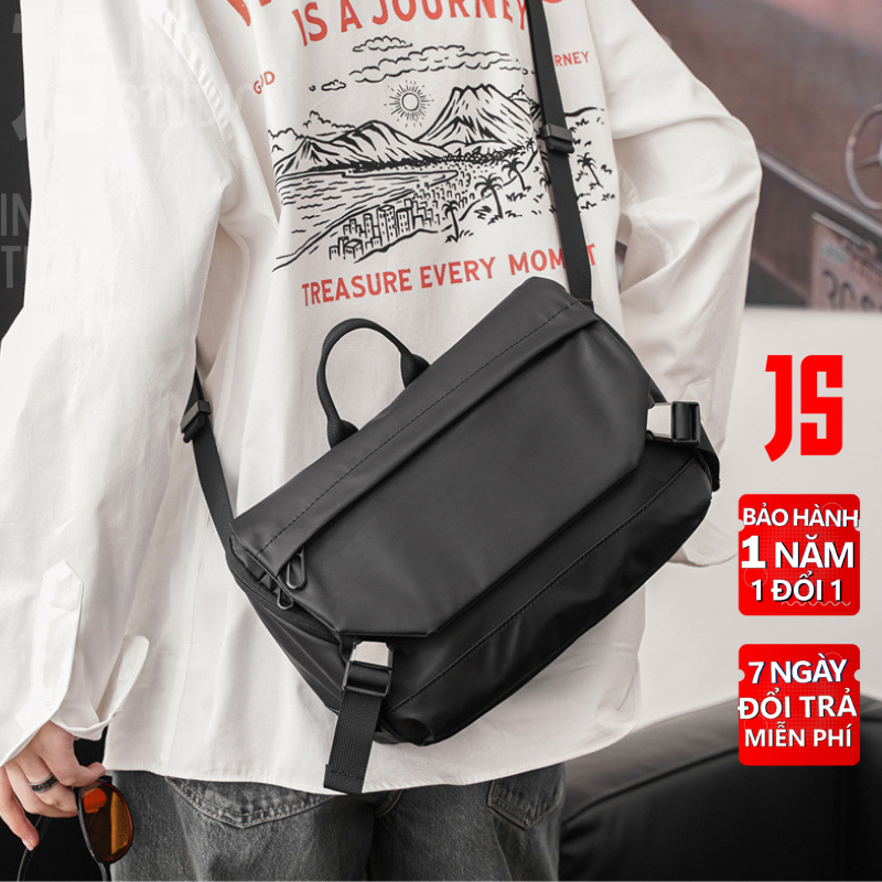 Caspack Men's Crossbody Bag Waterproof Sports Shoulder Bag Ipad With