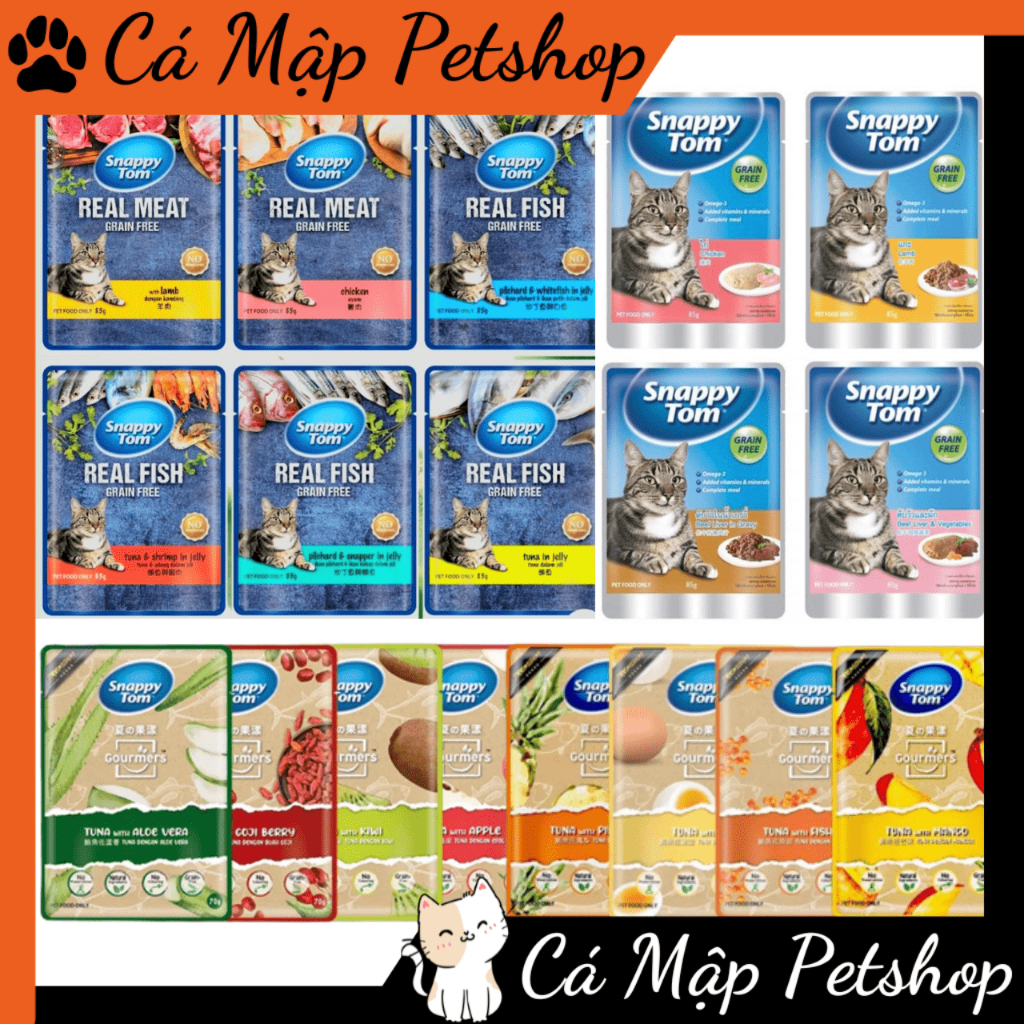 Pate for Snappy Tom cats, nutritional Pate for Snappy Tom cats | Shopee ...