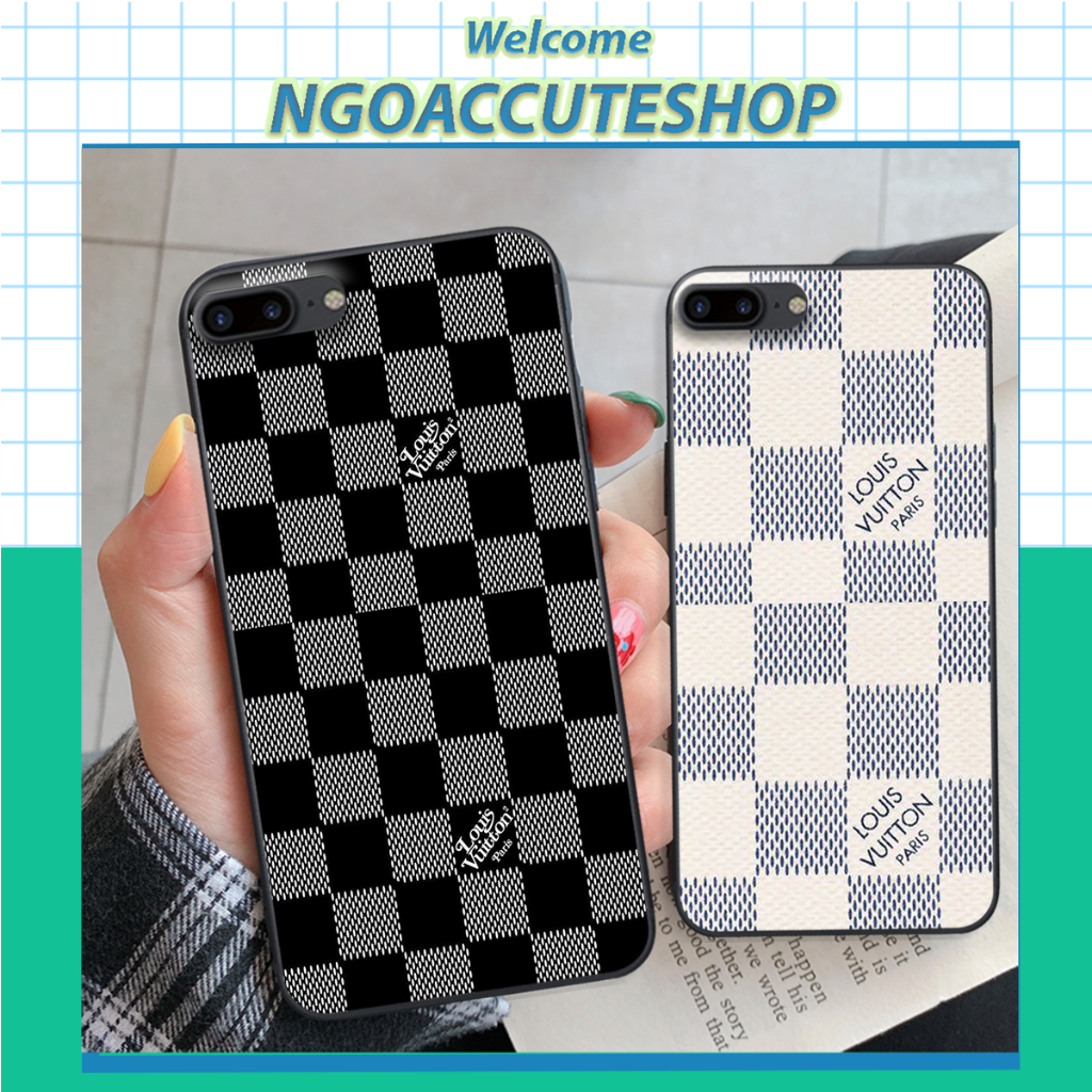 Iphone 7 PLUS- IPHONE 7S PLUS- IPHONE 8 PLUS case printed with LV brand ...