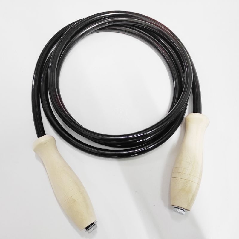 Wooden Handle Fitness Jumping Rope 500g | Shopee Malaysia