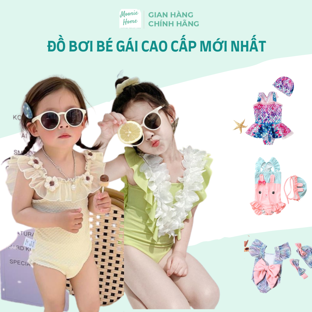 Super Pretty Baby Girl Swimwear (With Hat) Shopee Malaysia