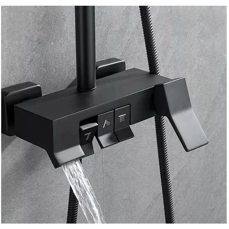 Standing Shower Set with hot and cold keyboard push button. Choose ...