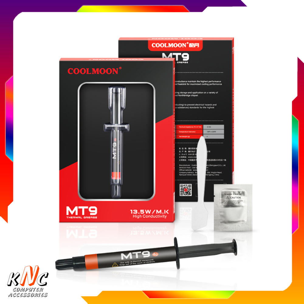 Coolmoon Genuine Coolmoon CPU GPU MT9 Silicone Thermal Grease Weight ...