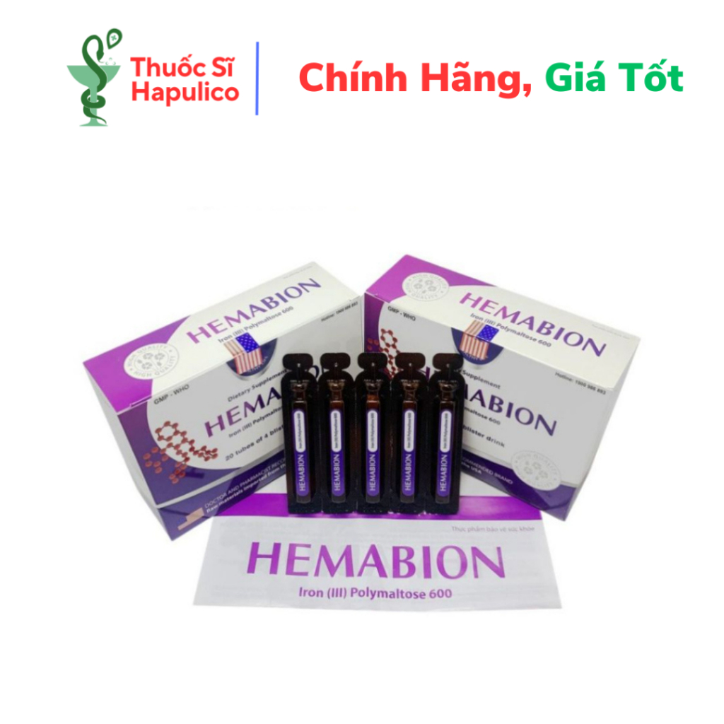 Hemabion Supplements Iron, Children Grow Slowly, Dizziness Caused By Iron Deficiency, Helps