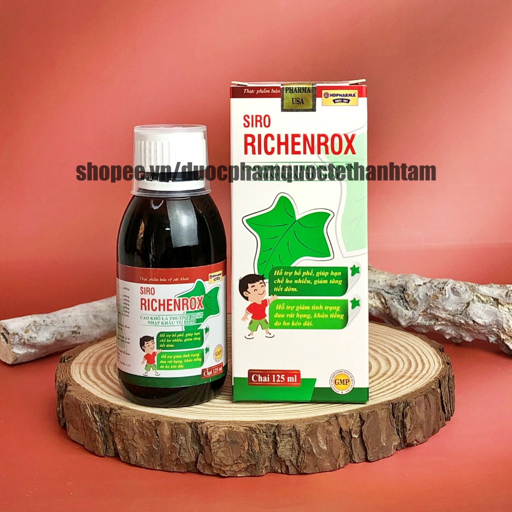 Richenrox cough relieving syrup helps to supplement Waste, reduce coughing, sputum digestion