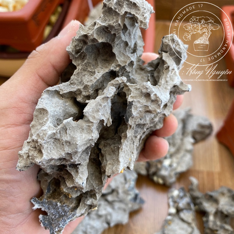 Cat Ear Stone 1Kg Size 4321 Miniature Ornamental Tablet, Aquarium