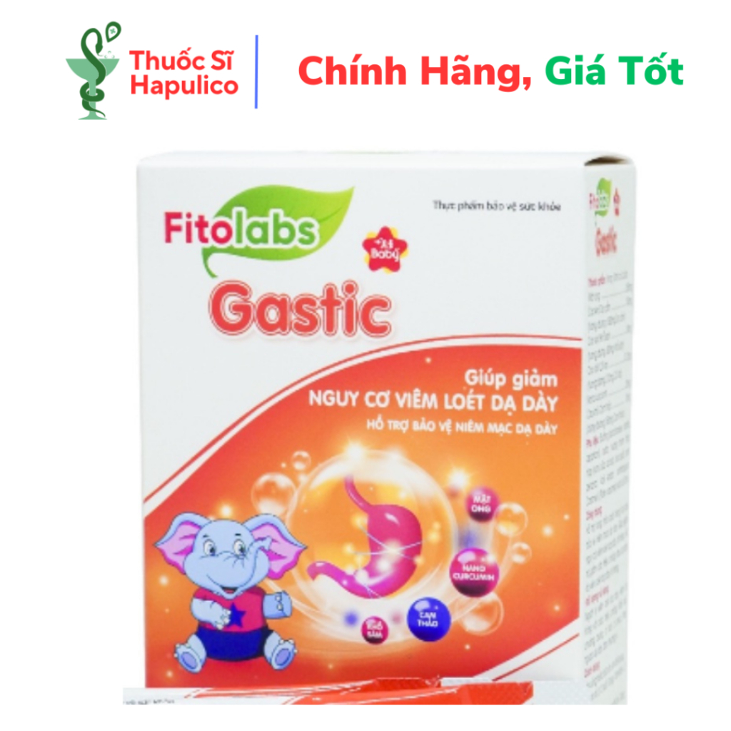 Fitolabs Gastic Stomach Protection Syrup Herbal Ingredients Help Reduce Pain, Reflux, Bloating