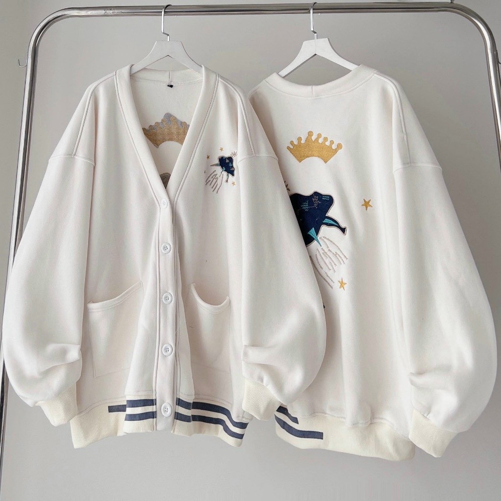 Jacket Cardigan Korean Style Unisex Ulzzang Style Multiple Models ...