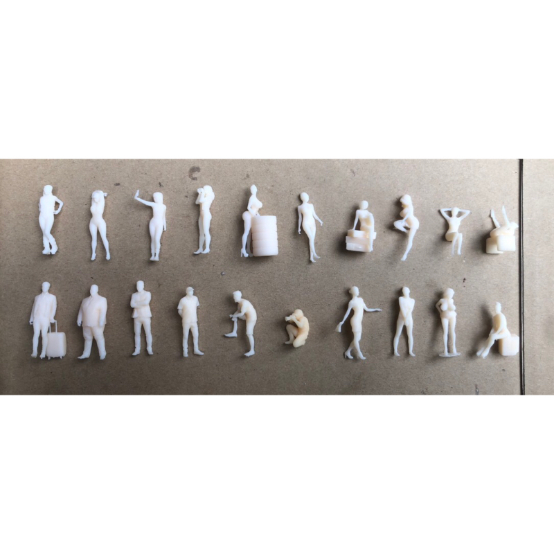 Set of 20 1:64 scale Male & Female characters - 1:64 scale model ...
