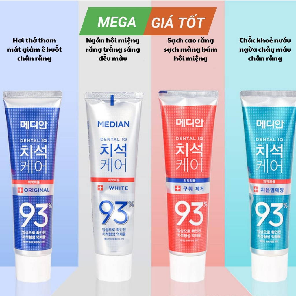 Median Korean Toothpaste Whitening Toothpaste Median Toothpaste Effectively Prevents Tooth