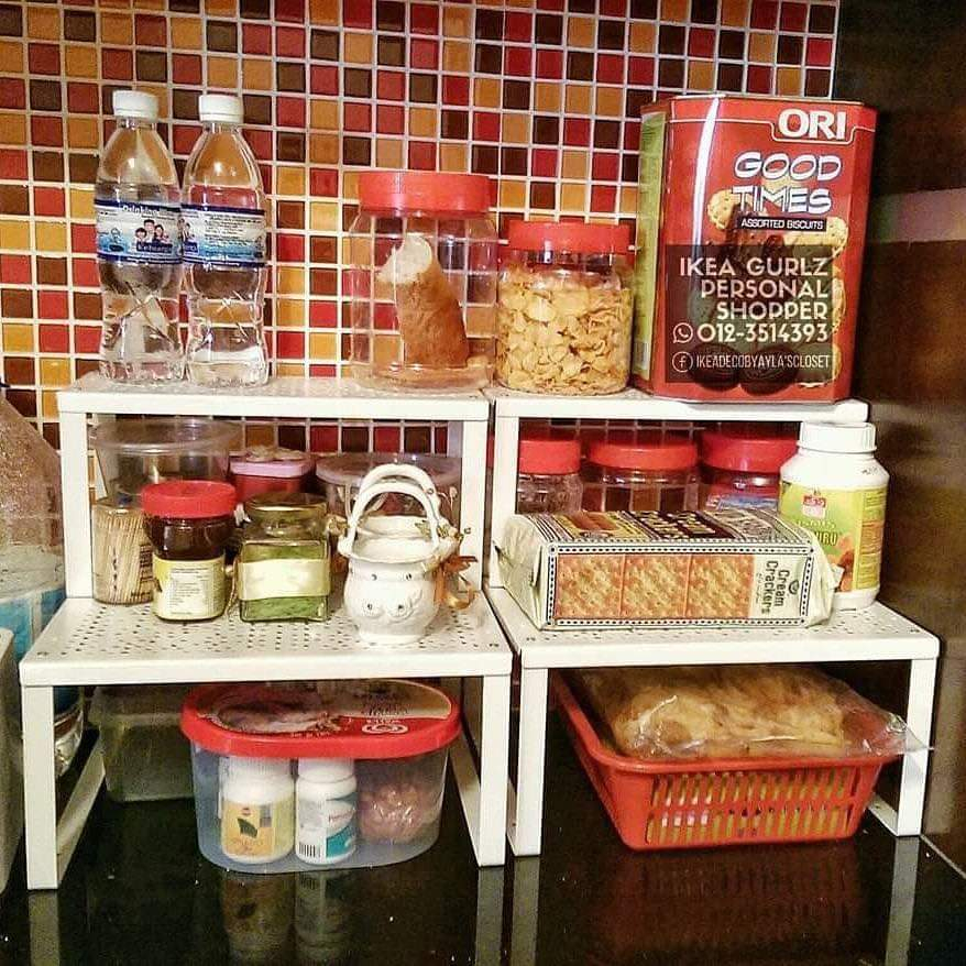 Ikea Variera spice rack Combo (1 medium + 1 large) | Shopee Malaysia