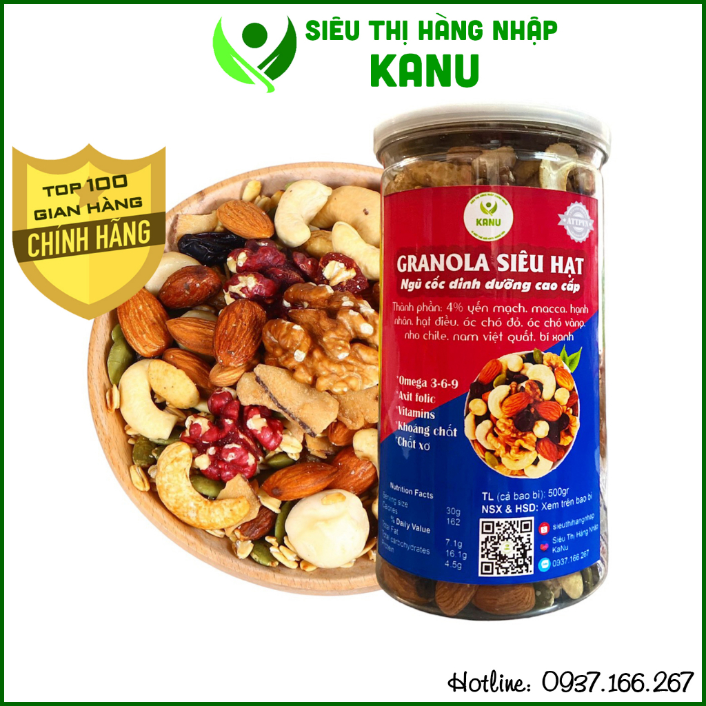 Granola SuperGrain Diet Cereal Weight Loss Cereal eat clean No Sugar