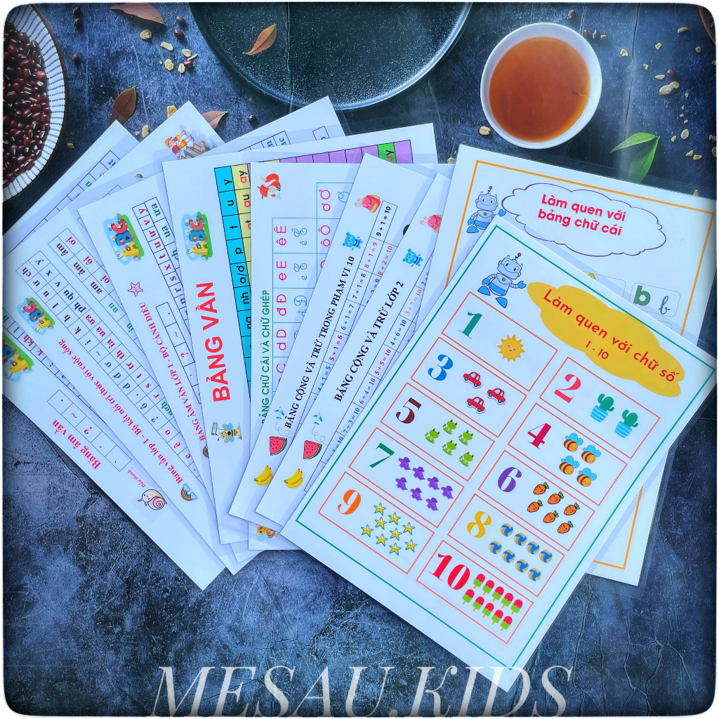 Combo for Children Entering Grade 1 Rhyme Board Alphabet Nine Chapter ...