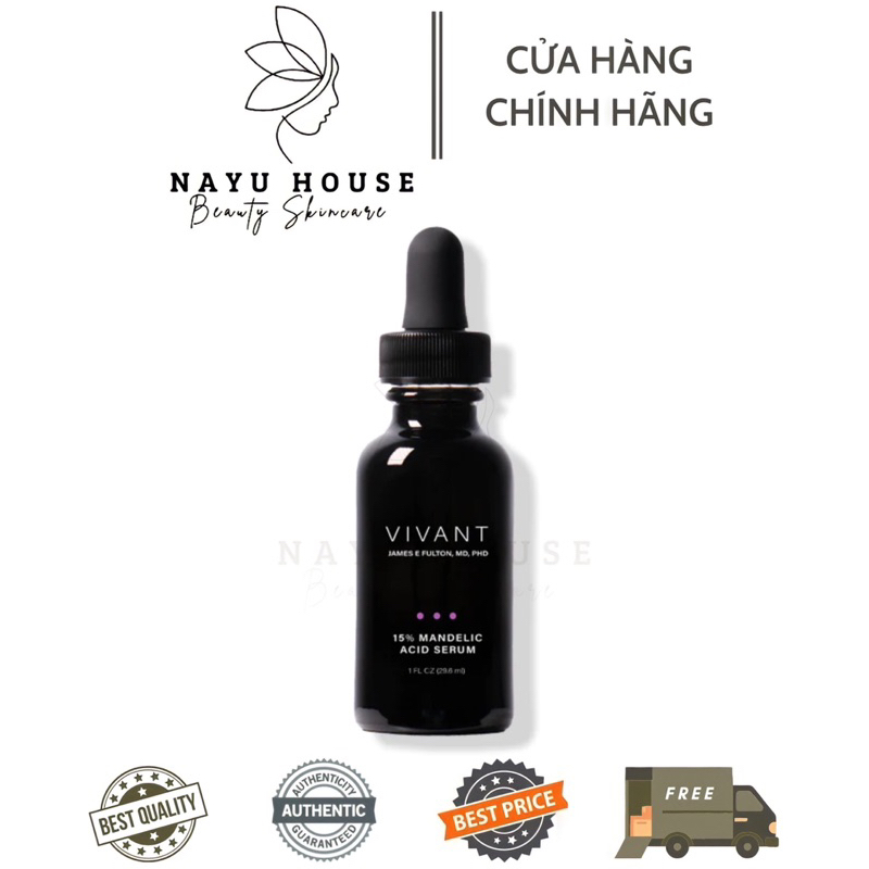 [Company Product] VIVANT SKINCARE 15% MANDELIC ACID 3-IN1 Acne, Aging ...