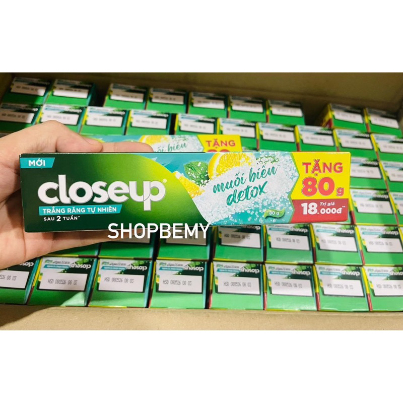 Closeup Toothpaste And Detox Sea Salt 80g Shopee Malaysia