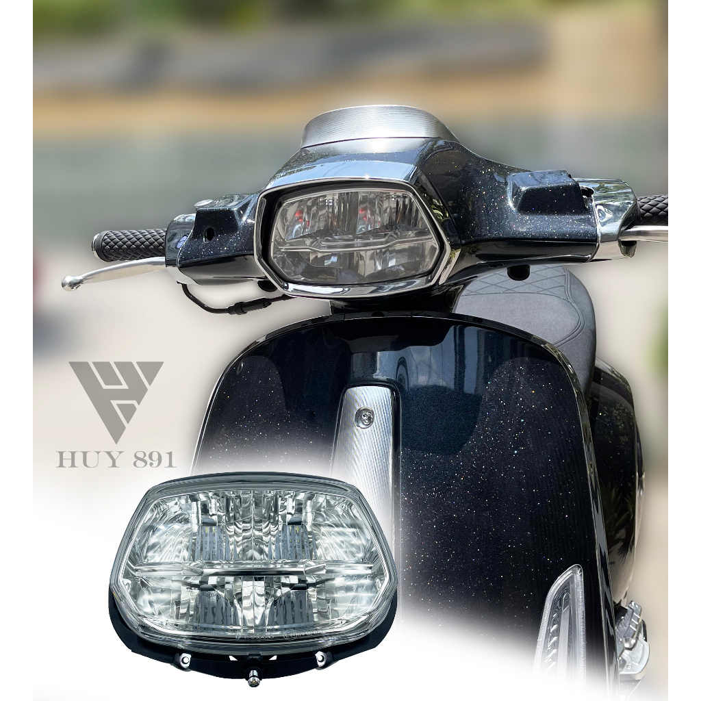 2-stage led headlight (OEM product) for Vespa Sprint | Shopee Malaysia