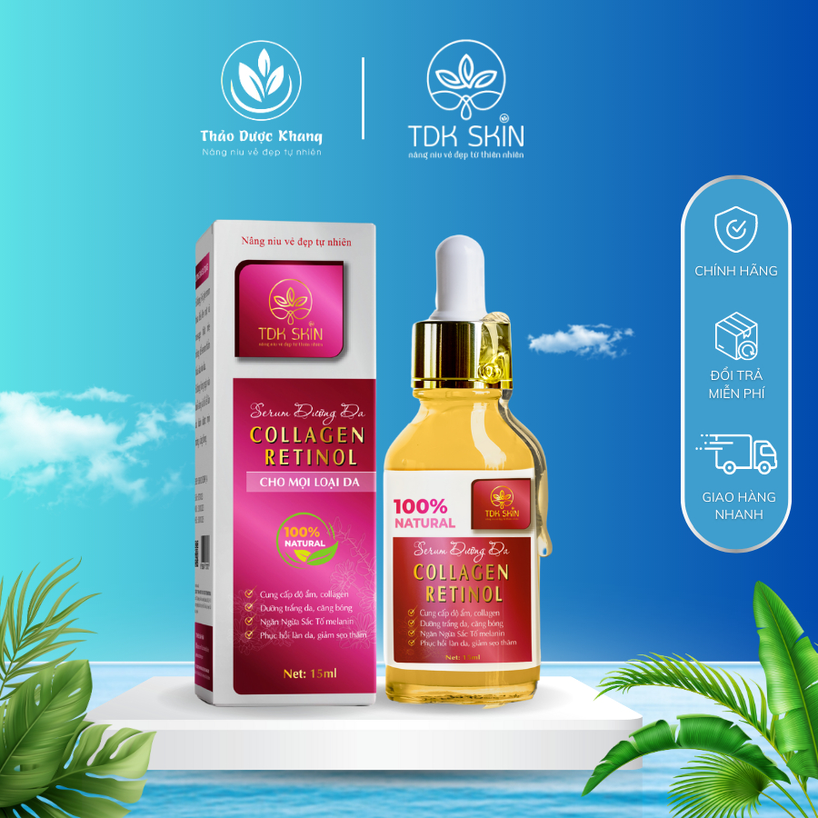 Retinol Collagen Serum Helps Whiten SKIN To Reduce Dark Spots, Alkaline