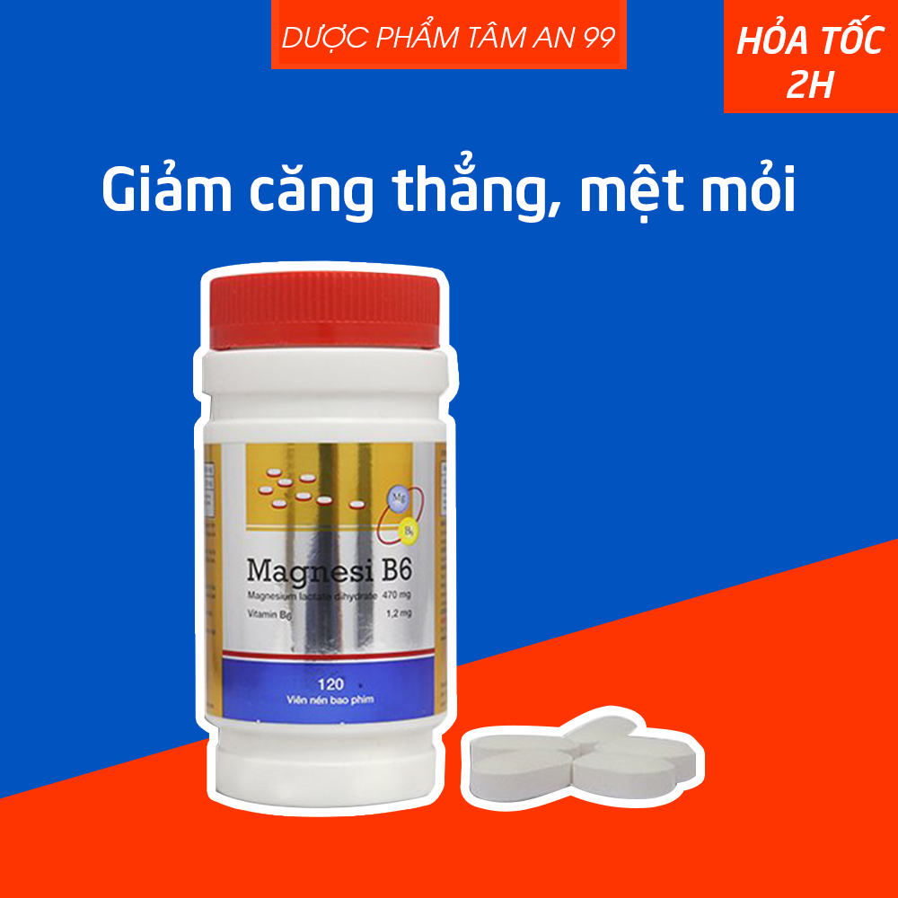 Magnesium B6 oral tablet reduces neurasthenia and fatigue tension