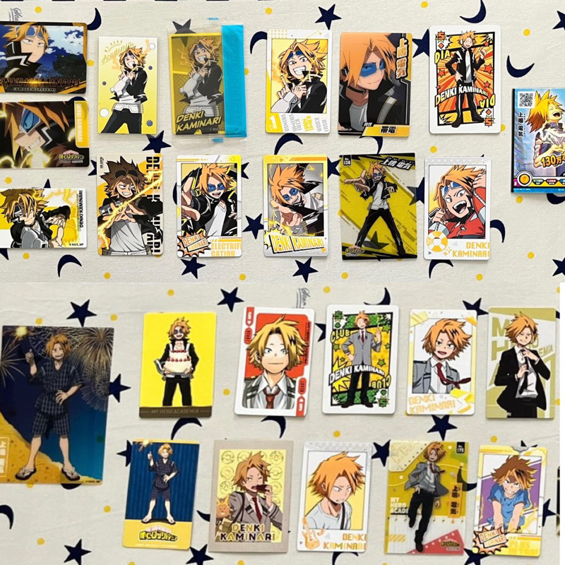 [Genuine] Denki Kaminari MHA My Hero Academia Card | Shopee Malaysia