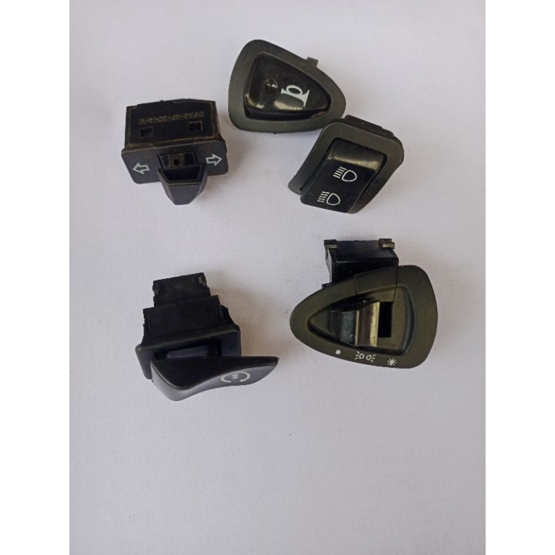 Switch Set Of Electrical Switches, Lights, Horns, Threads, Turn Signals