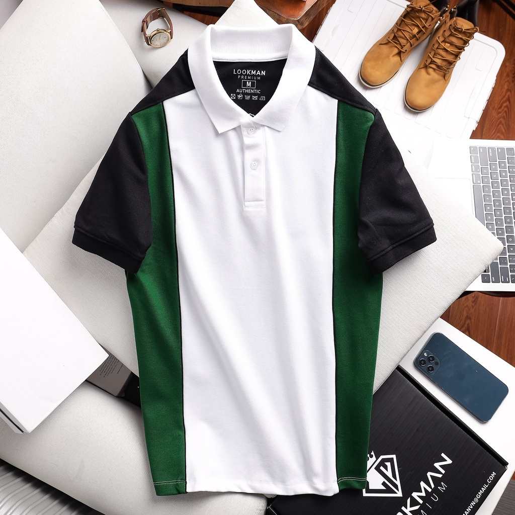 Genuine Liber Polo Shirt LOOKMAN Cotton Crocodile Exported Standard ...