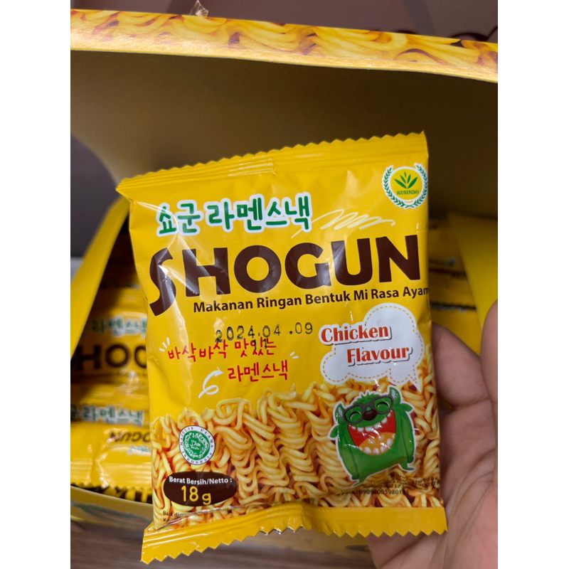 Super Hot Korean Standard Shogun Instant Noodles 30 Packs X 18g Shopee Malaysia 0819