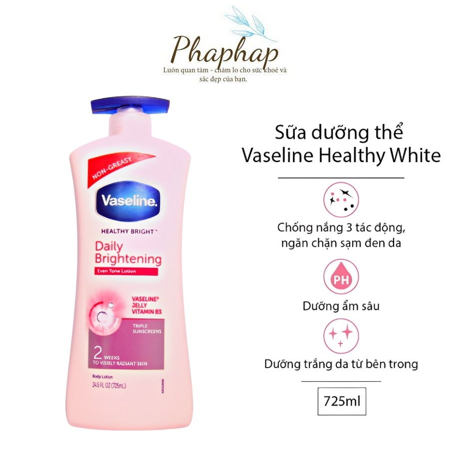 Vaseline Daily Brightening Even Tone Lotion (725mL) | Shopee Malaysia