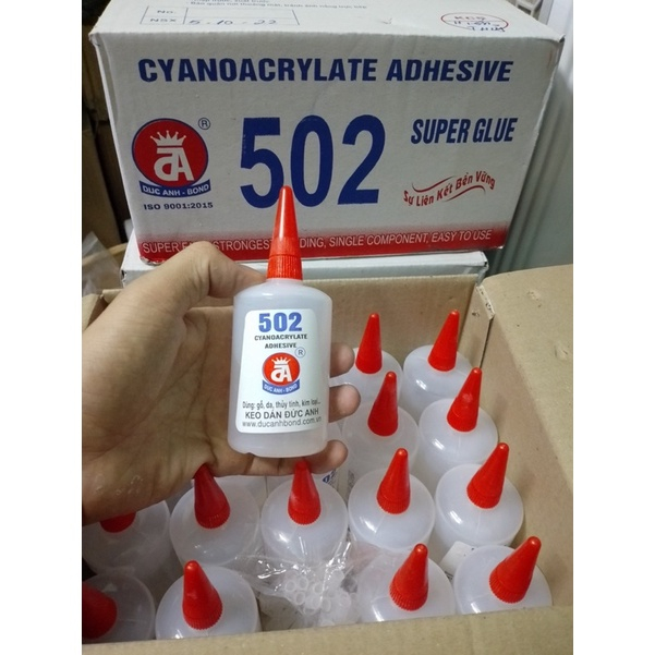 502 glue, super sticky elephant glue, multi-purpose glue, 502 Duc Anh ...