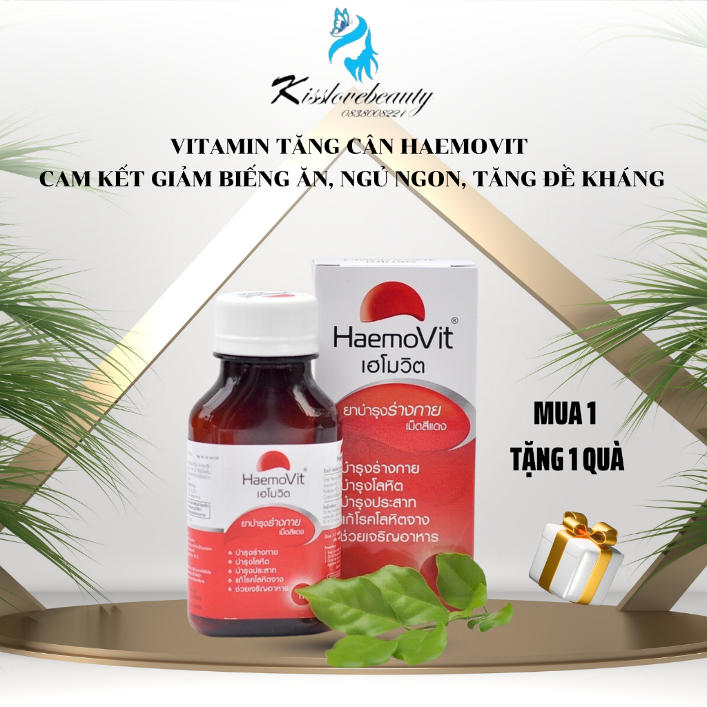 Haemonvit Weight Gain Vitamins Help Weight Gain For Thin Children To