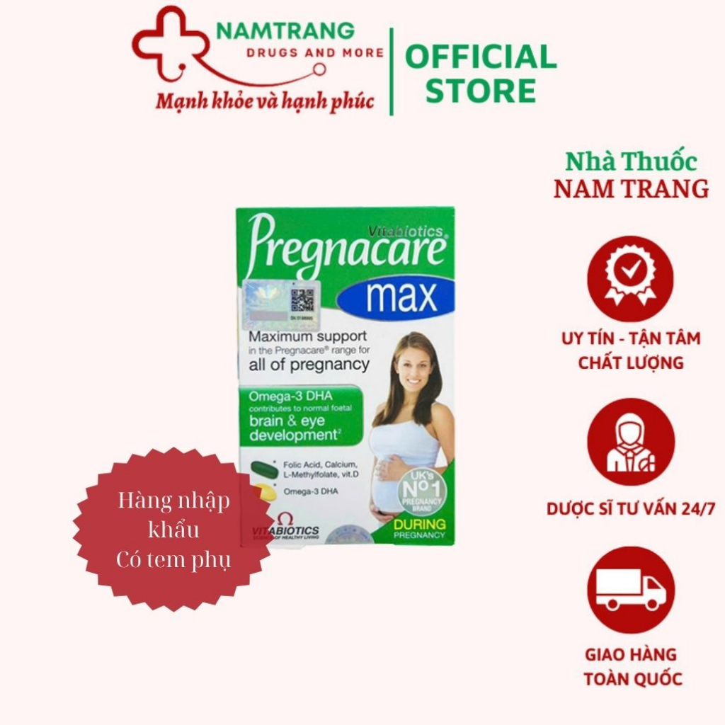 Pregnacare Max Multivitamins For Pregnant Women, Omega 3, DHA