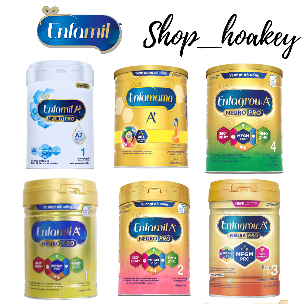 (Date 2025) Enfamil A+ Neuropro Powdered Milk 1,2,3,4, A2, Gourd FL