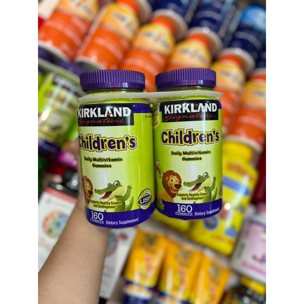 [auth] Kirkland Children'S Multivitamin Gummies (160 Tablets) Shopee